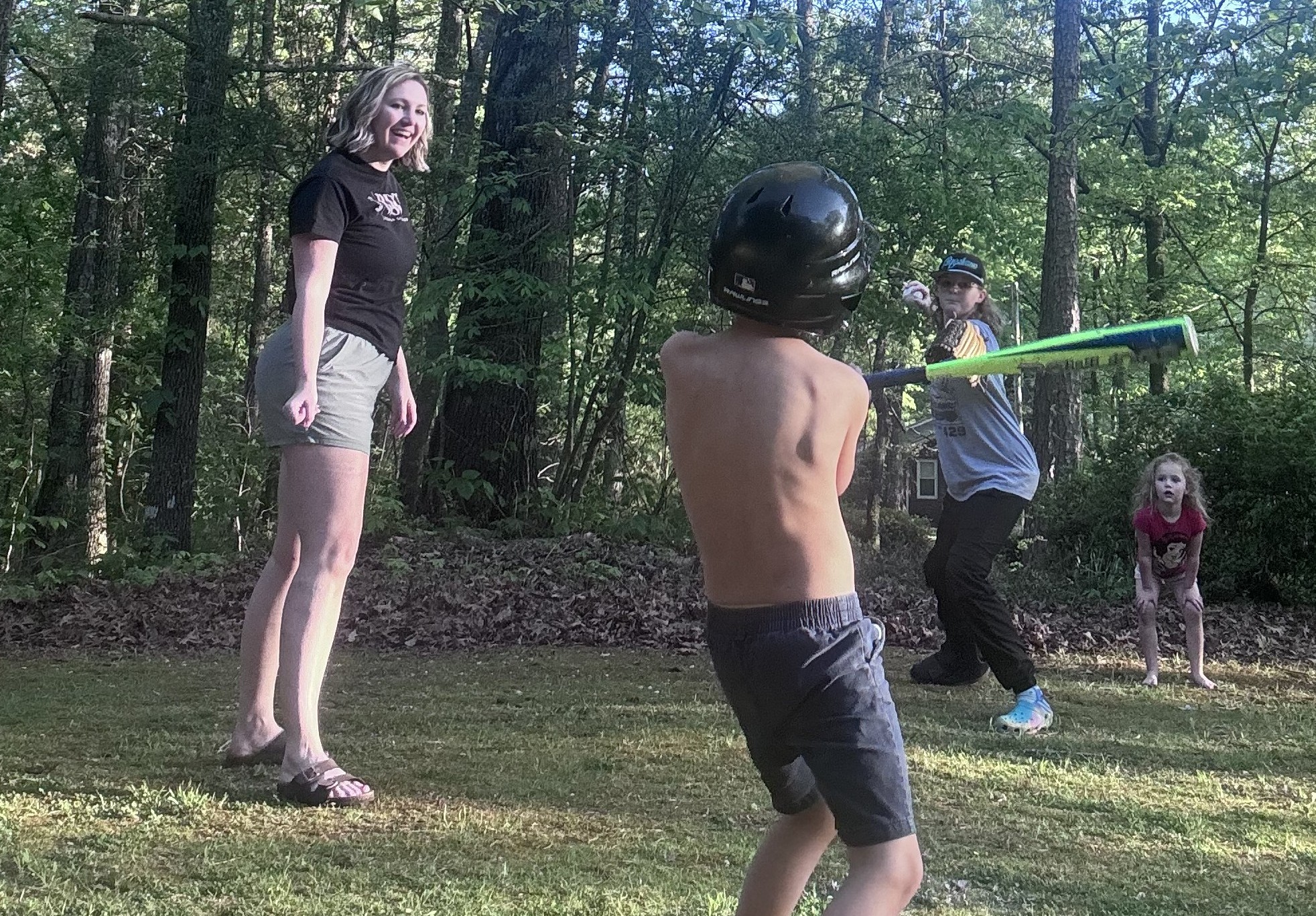 Kids enjoying summer camp activities in West Georgia