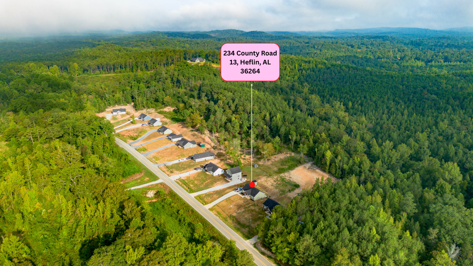 234 County Road 13 Heflin AL — exterior property view