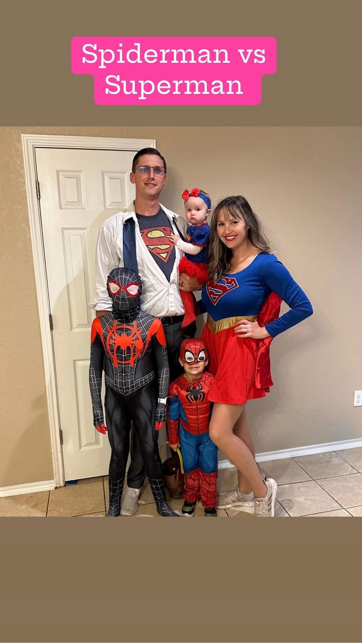 Family Halloween costume memories